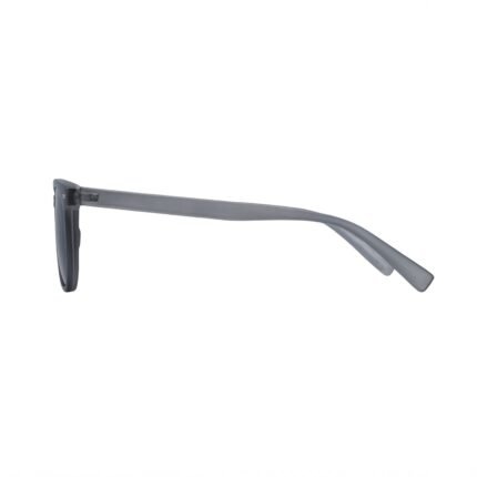 Unisex Matte Grey UV-Protected Sunglasses - Image 4