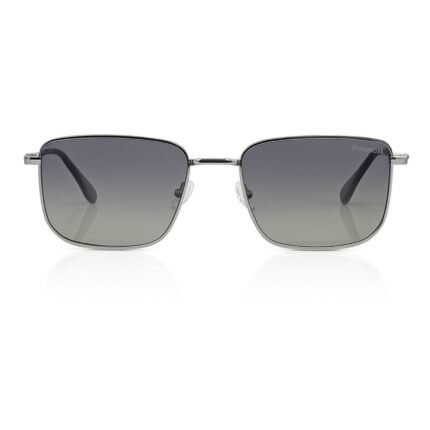 Premium Square Metal Sunglasses – Gradient Lens - Image 2