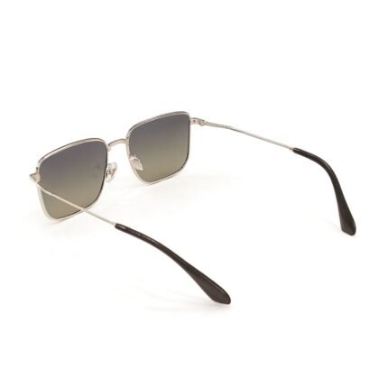 Premium Square Metal Sunglasses – Gradient Lens - Image 3