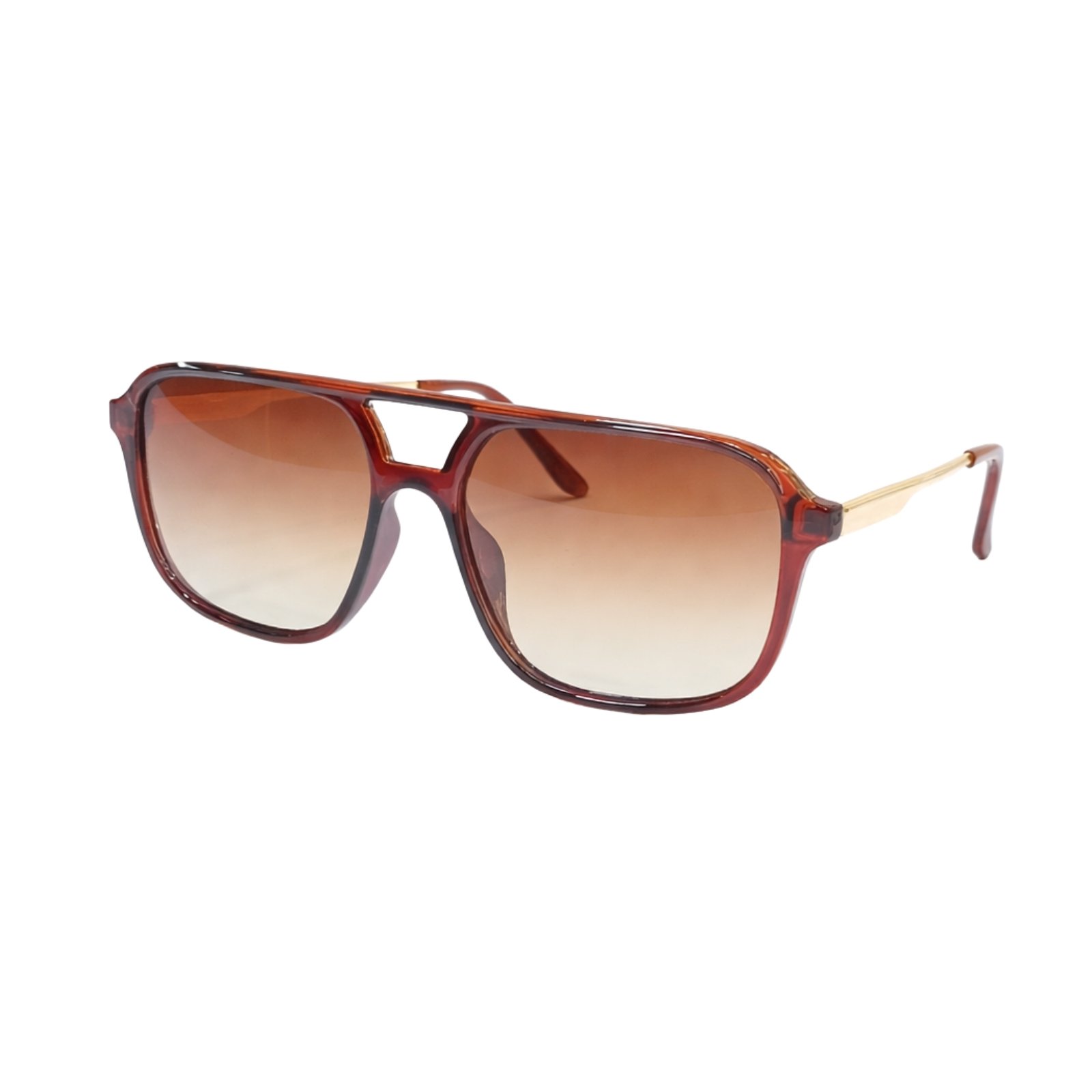 Primavy Men’s Square Aviator Sunglasses (1) Primavy Men’s Square Aviator Sunglasses - Image 1